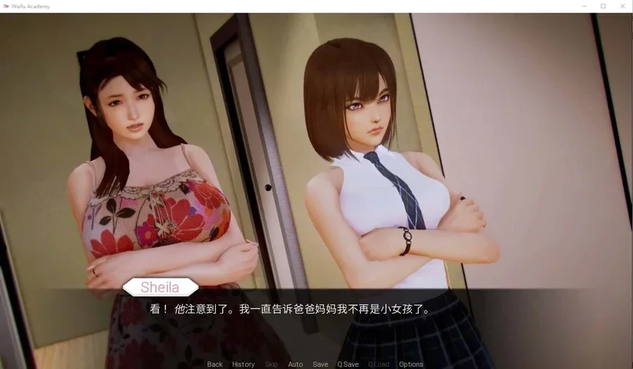 二次元老婆学院_Waifu Academy 场景演出 玩法截图
